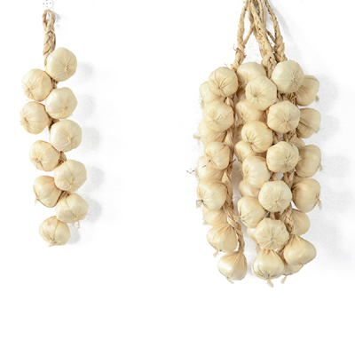 Kunstmatige Foam Groenten Planten Knoflook Nep Ui Maïs Vissen Opknoping String Home Decoratie Fotografie Rekwisieten: White Garlic 10pcs