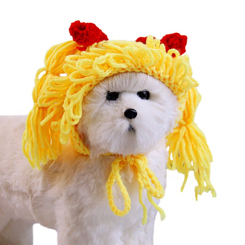 Grappig Cosplay Kat Kiiten Hoed Haar Decoratie Komische Stijl Hond Emulatie Kostuum Haar Vlecht Mane Oren Hoofd Cap Party Festival