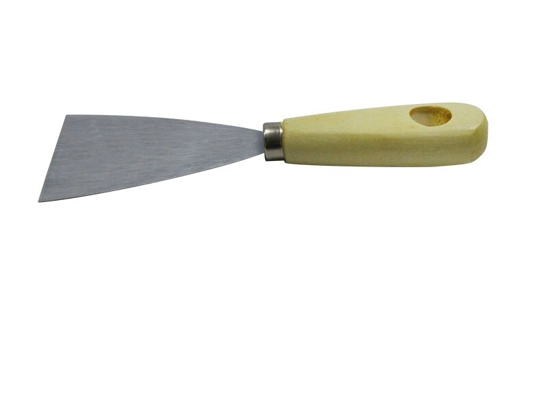 3D printer accessories wooden handle spatula multifunctional spatula model bed spatula PETG PVA TPU TPE PVB HIPS PA: YELLOW