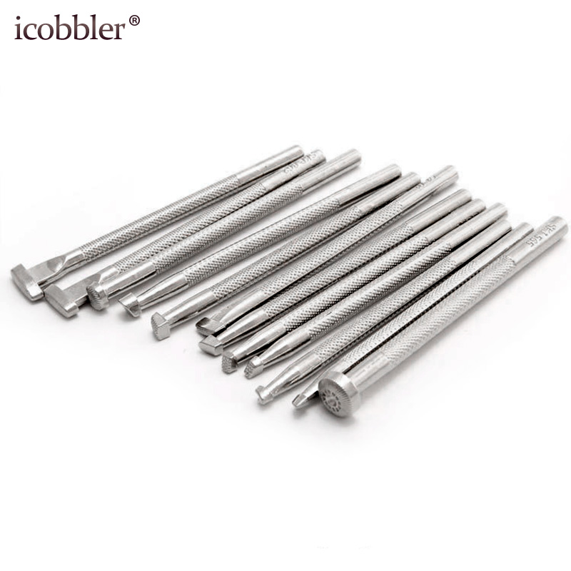 DIY Engraving Tools Handmade Metal Stamp and Die Sets Stamping Tool Leather Craft Working Flowers Embossing Patterns Carving