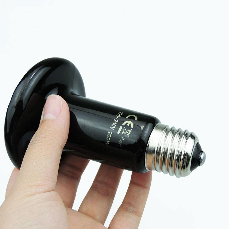 1 pc modeller mini värmelampor husdjursvärmare kyckling kanin reptil litet husdjur mini infraröd keramisk värmelampa varm glödlampa