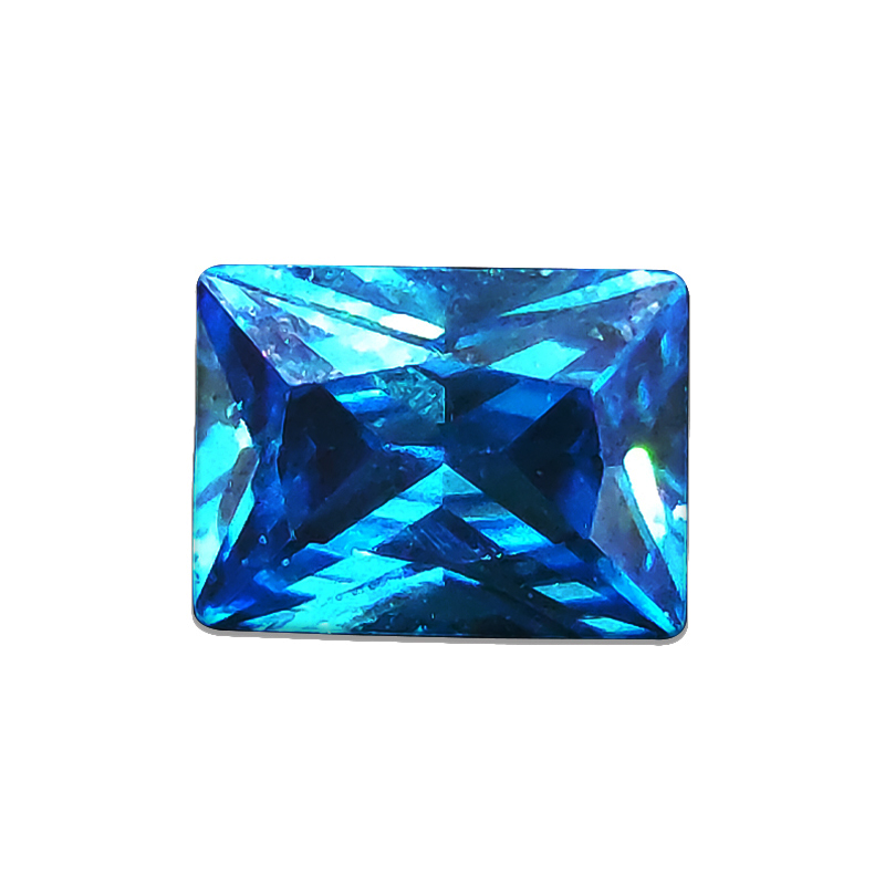Corindón Ceilán mar azul zafiro gemas forma Circular cojín facetado corte suelto aguamarina piedras preciosas conjunto caja de: Rojo
