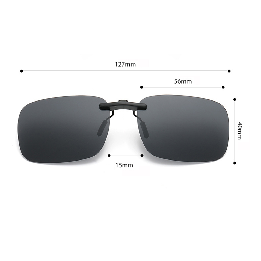 Klassnm-gafas de sol polarizadas sin montura para hombre y mujer, lentes de Clip angostas, antideslumbrantes, UV400, novedad
