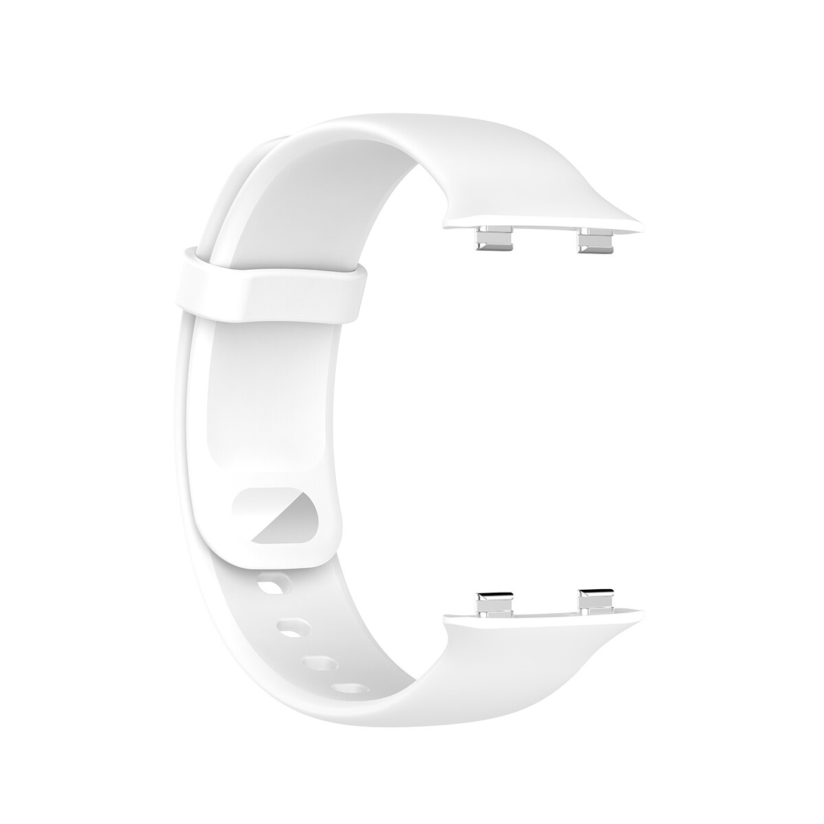Correa deportiva de repuesto para reloj Oppo, banda de silicona suave de 41mm/46mm: White / 41mm
