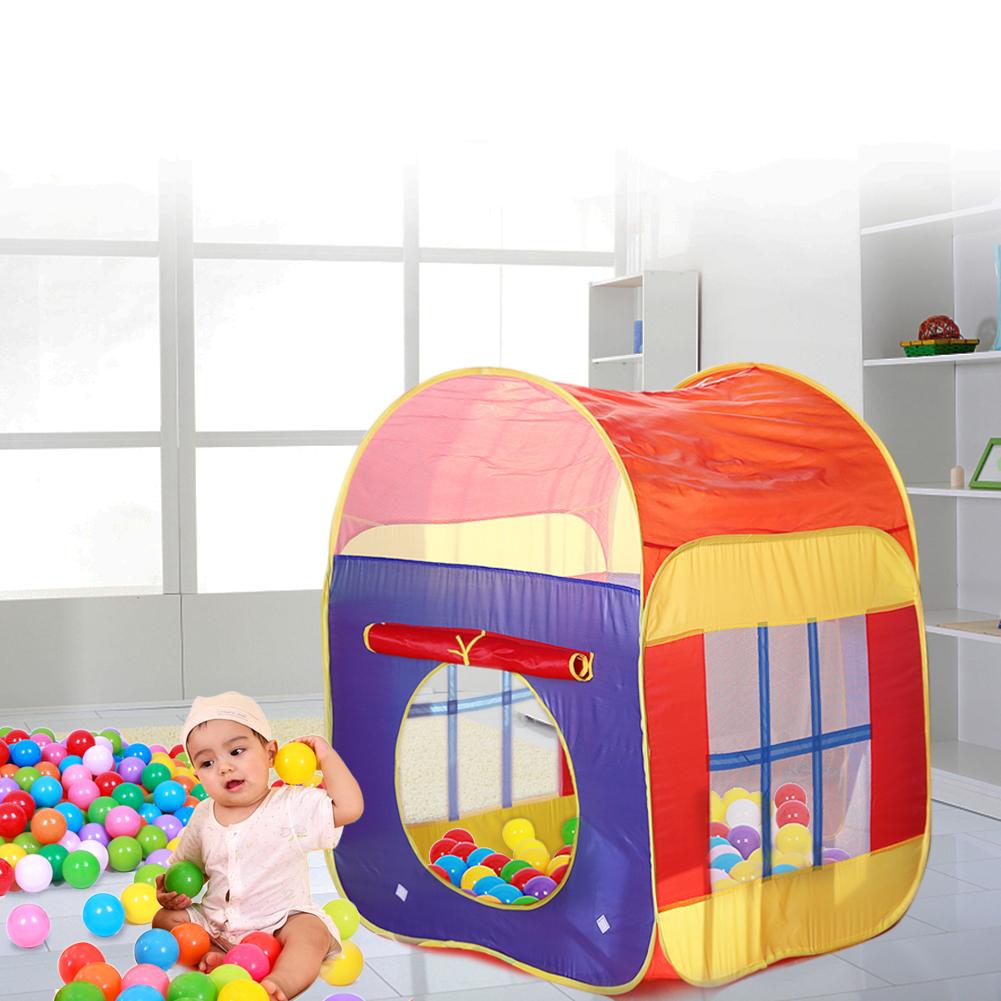 Baby Spelen Tentstoys Opvouwbare Oceaan Bal Pool Spel Huis Opblaasbare Tenten Voor Kinderen