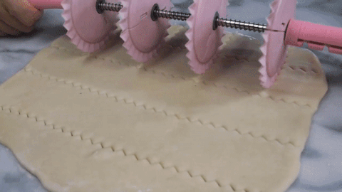 Adjustable Blade Roller Pin Croissant Cutter Multi-function Bread Slicer Set Stainless Steel Croissant Bread Dough Cutter Roler