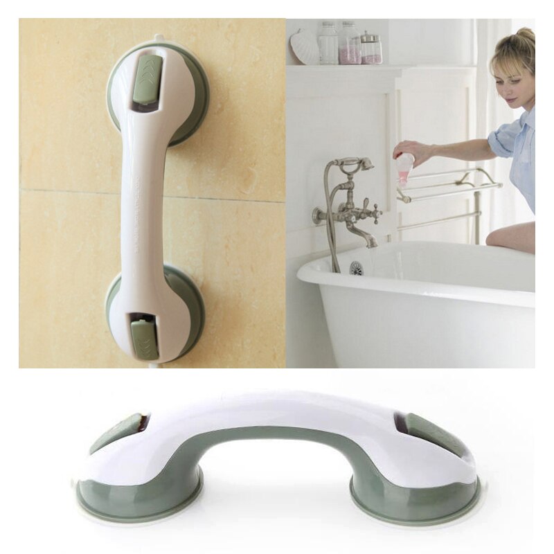 Bathroom Grab Bar Suction Cup Anti Slip Support for elderly Safety Helping Handle Bathtub Shower Grab Handle Rail Grip Bar Tool