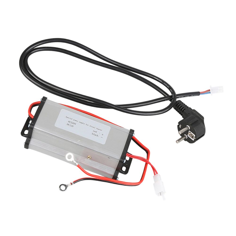 220 V/230 V naar 12 V Power Converter Adapter voor Diesel Luchtverwarmer Voor 5KW 8KW Geschikt voor Off Grid Caravan RV Verwarming: Bruin