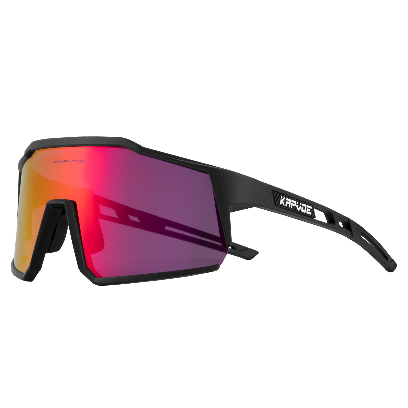 Kapvoe-Lunettes de soleil polarisées ultra légères pour le cyclisme, équipement de protection, VTT, vélo de route, sport, UV400: WHITE