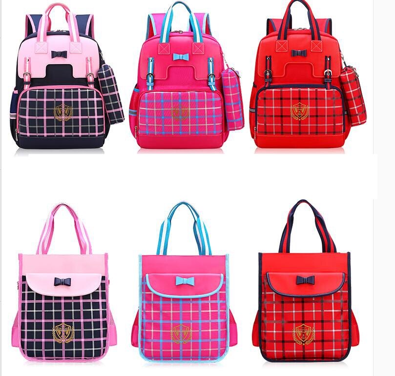 School Backpack bag set School handbag student primary school bag Children Satchel Backpack for girls Student book Backpack bags