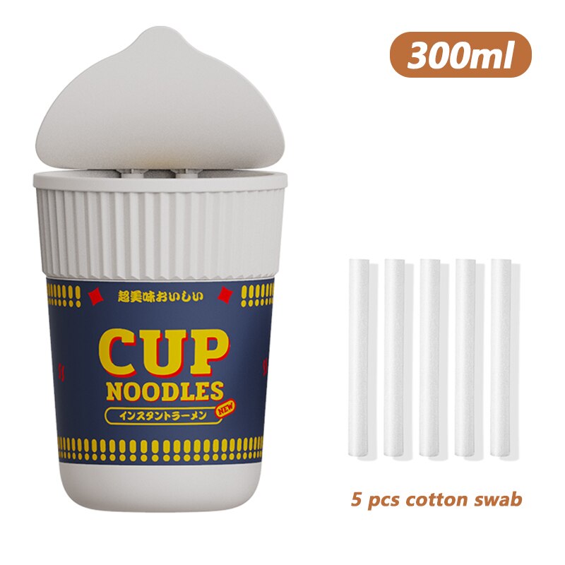 Cup Noodle Humidifier 300ML Ultrasonic USB Aroma Air Diffuser 2000 mAh battery Aromatherapy Humidificador Home Difusor: 06