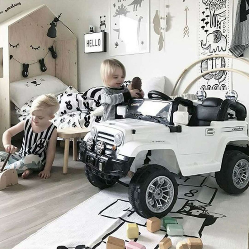 Babyspil legemåtte nordisk baby hinkemåtte bløde kravle tæpper børn aktivitet leg gymnastikmåtter værelse dekoration gulvtæppe