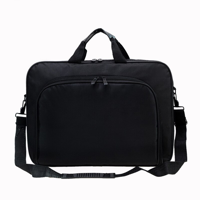 Water Proof Simple Briefcases Nylon Computer Bag Portable Handbags Zipper Messenger Bags For Laptop: Default Title