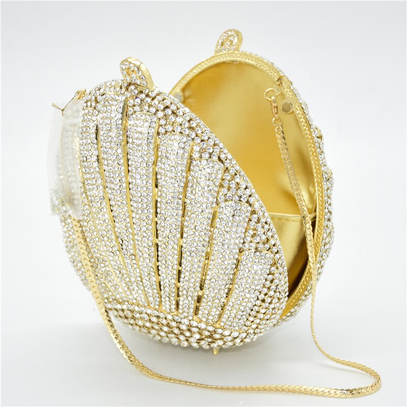 Dames décontracté chaîne sac à bandoulière sacs à bandoulière pour la fête strass sac métallique diamants nuptiale sac de luxe pour mariage