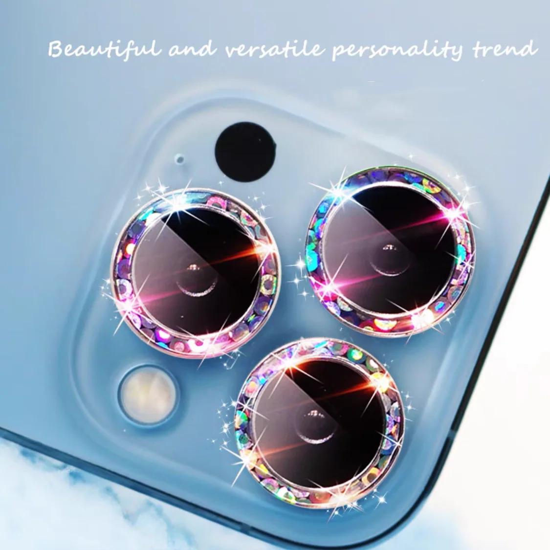 Flash Lens Metal Ring Protector Film For IPhone 15 Pro Max 15 14 Plus Camera Lens Protection For IPhone 14 12 13 Pro Camera Film: Beige / Bundle11