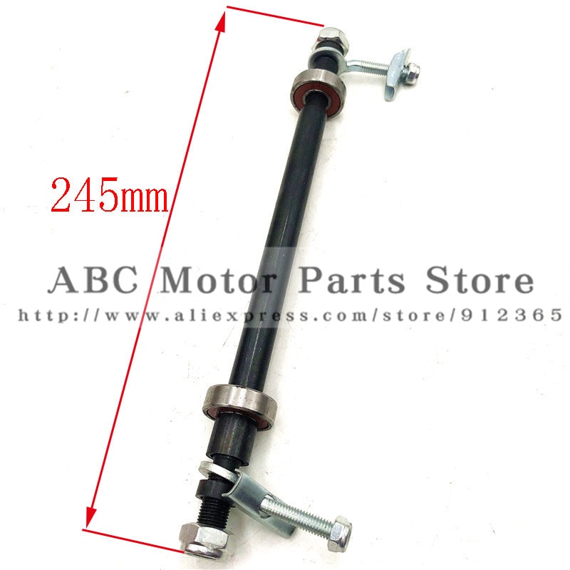 Front Wheel Axle or Rear Rims Axle for 47cc 49cc Mini Moto Dirt Pocket Bike Minimoto Kayo KXD