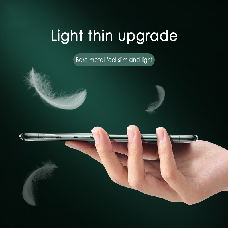 Ultratyndt, gennemsigtigt cover til apple iphone 11 12 13 14 pro xr xs max  x 8 7 6 6s plus se silikone blødt cover