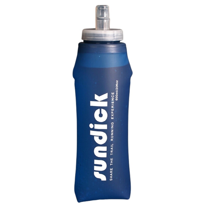 600ml bløde flasker vandtaske vandflaske sport løb hydration pack tpu sammenklappelige sammenfoldelige kedel talje tasker