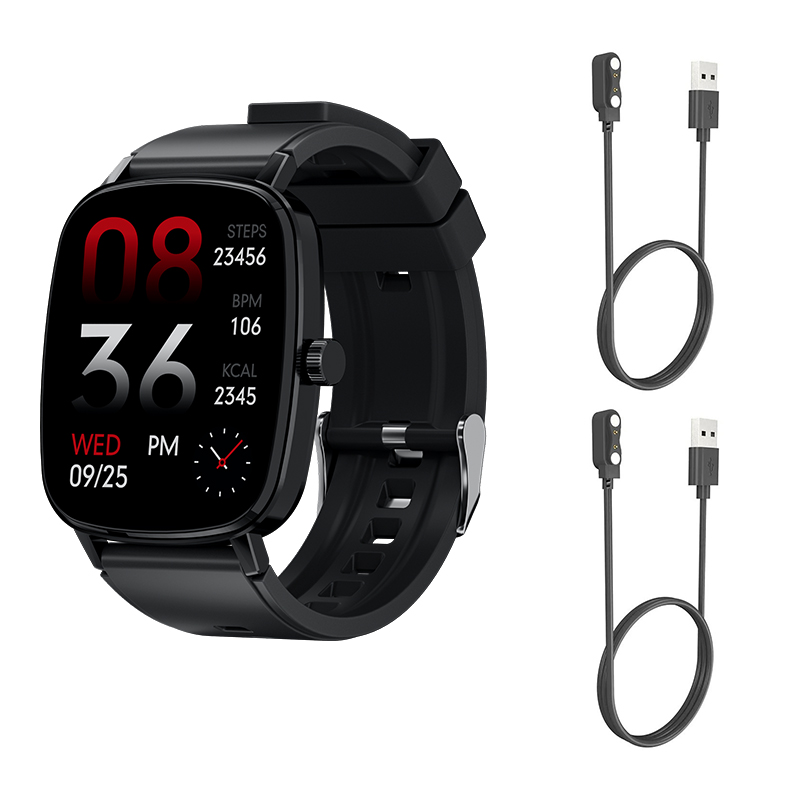 Aiweile AW63 Astuto Della Vigilanza Uomo fitness inseguitore Connesso sport Chiamata Bluetooth Siri Composizione Coreano Ebraico Giochi tocco comporre LT10: BIANCO