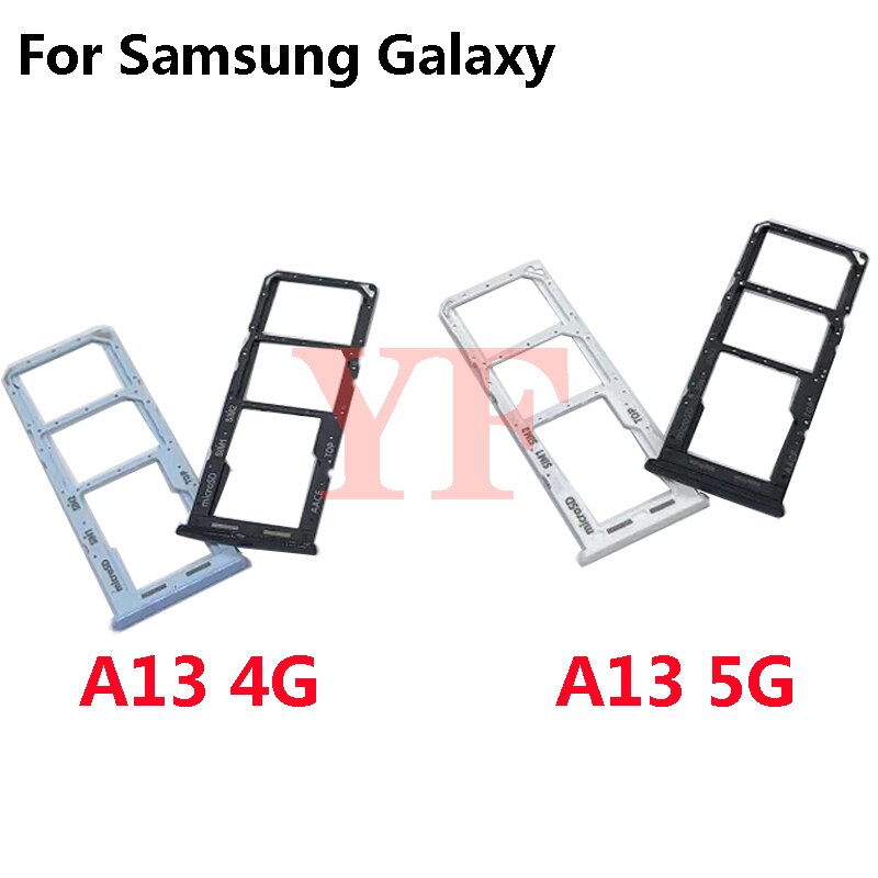 Bandeja Micro SD para Samsung Galaxy A13, A315, A135F, A136U, 4G, 5G, A03 Core, ranura para tarjeta Sim