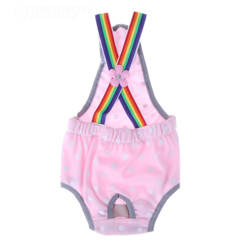 Pet Dog Strap Physiological Pants Breathable Washable Doggy Shorts Puppy Safety Menstruation Underwear Puppy Panties