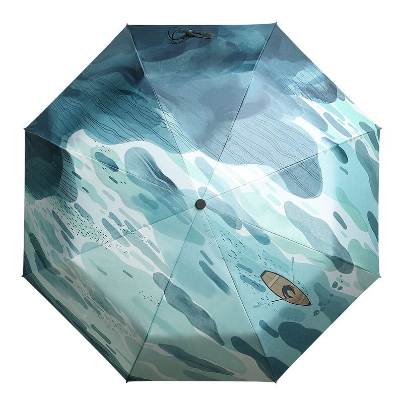 Original foldbar paraply regn kvinde parasol kvindelige anti-uv kvindes parasoller børn drenge studerende solcreme paraguas