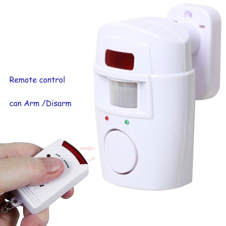 Home Security Standalone Personal Alarm PIR Detector Battery Powered Infrared Anti-theft Motion Sensor Wireless Alarm System