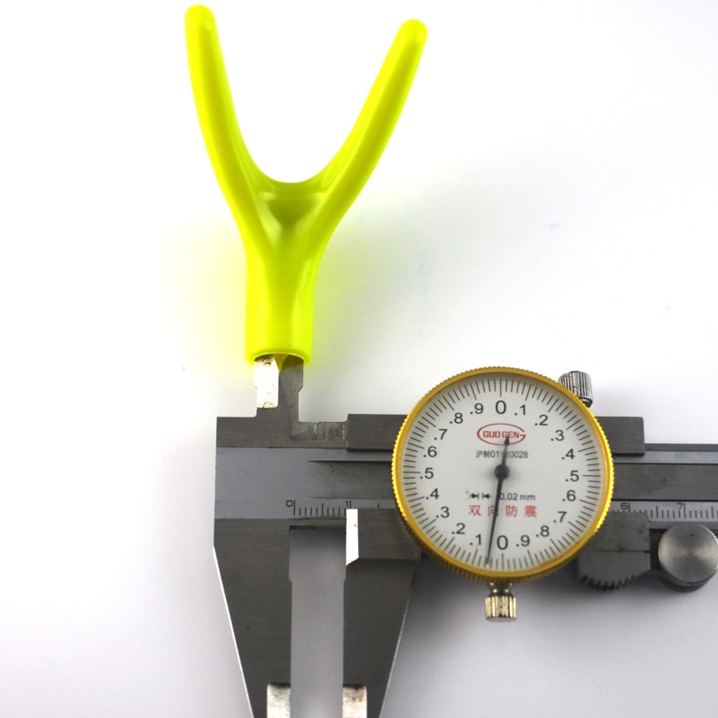 MNFT 2PCS x Plastic Fishing Rod Rest V head Fising Grip Connect With Fishing Rod For Carp Fishing