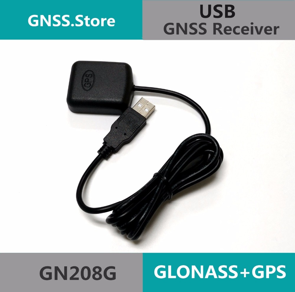 USB GPS GLONASS ontvanger GNSS GPS chip USB antenne G-MOUSE 0183 NMEA