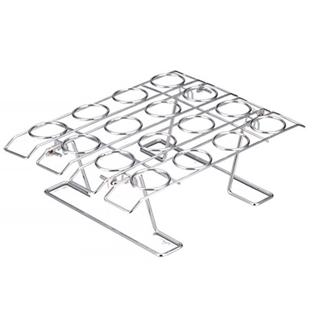 16 Hole Stainless Steel Ice Cream Cone Display Rack Stand Diy Ice Cream Cone Holders Baking Cake Cupcake Cooling Tray Holder