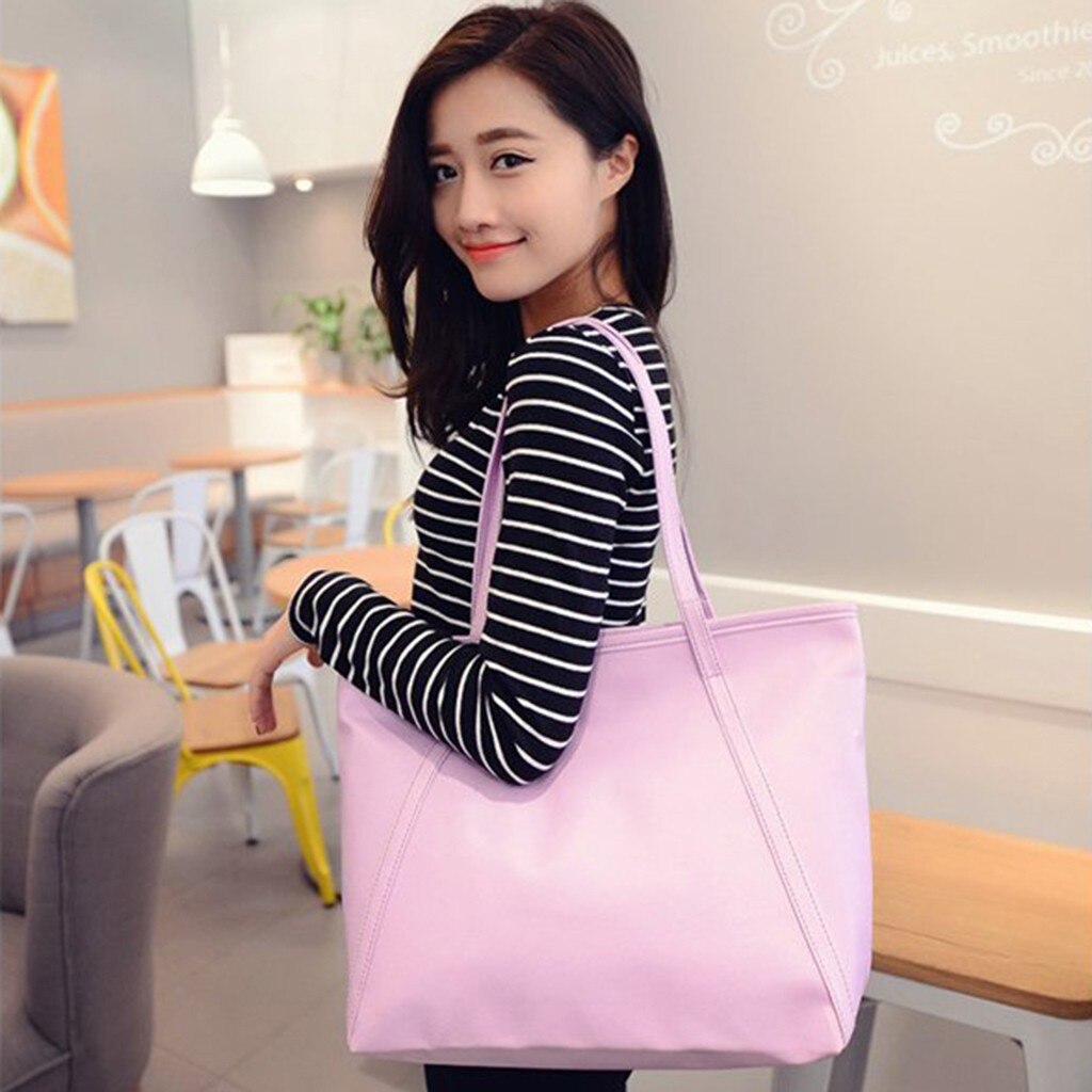 Femmes sacs à main Simple solide en cuir PU concepteur sacs à bandoulière haute capacité été sacs latéraux pour dames directe bolso mujer