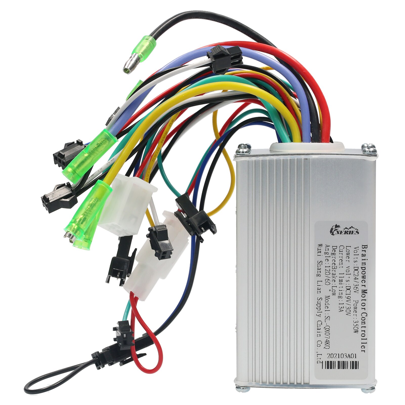 Brushless Motor Controller Aluminium Alloy Electric Bike Controller Box for Electric Bicycle Scooter E Bike Brushless Controller