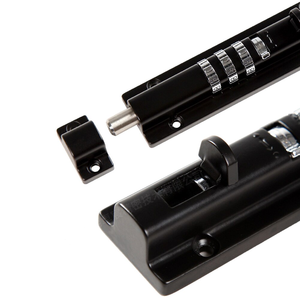 3 Dial Digit Anti Theft Bolt Zinc Alloy Coded Security Lock Safe Combination Password