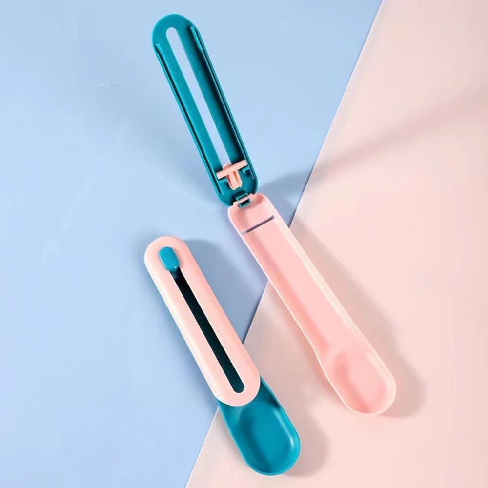 Kat Strip Knijper Lepel Kat Feeder Kat Vloeibare Snack Lepel Voedsel Voeden Dierbenodigdheden