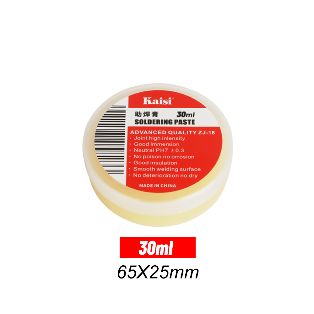 Kaisi Lötpaste 30g 40g 100g Lötflussmittel für SMD PCB BGA SMT Schablone Reparatur Schweißen nacharbeiten Bahnhof: Schwarz
