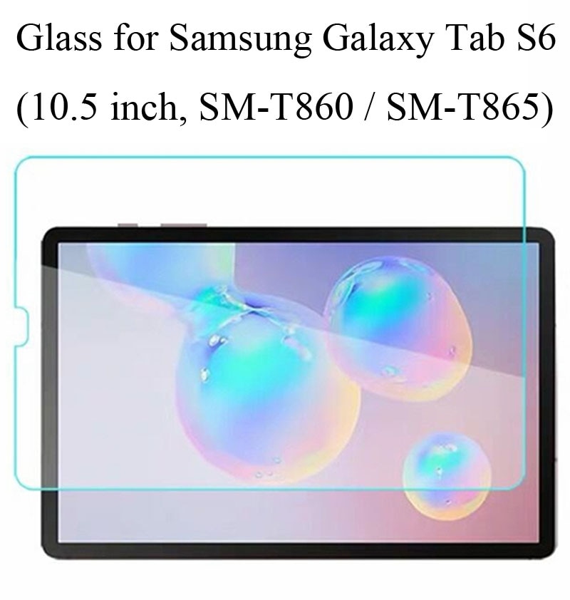 Voor Samsung Galaxy Tab S6 gehard glas screen protector SM-T860 SM-T865 10.5 inch film guard bescherming