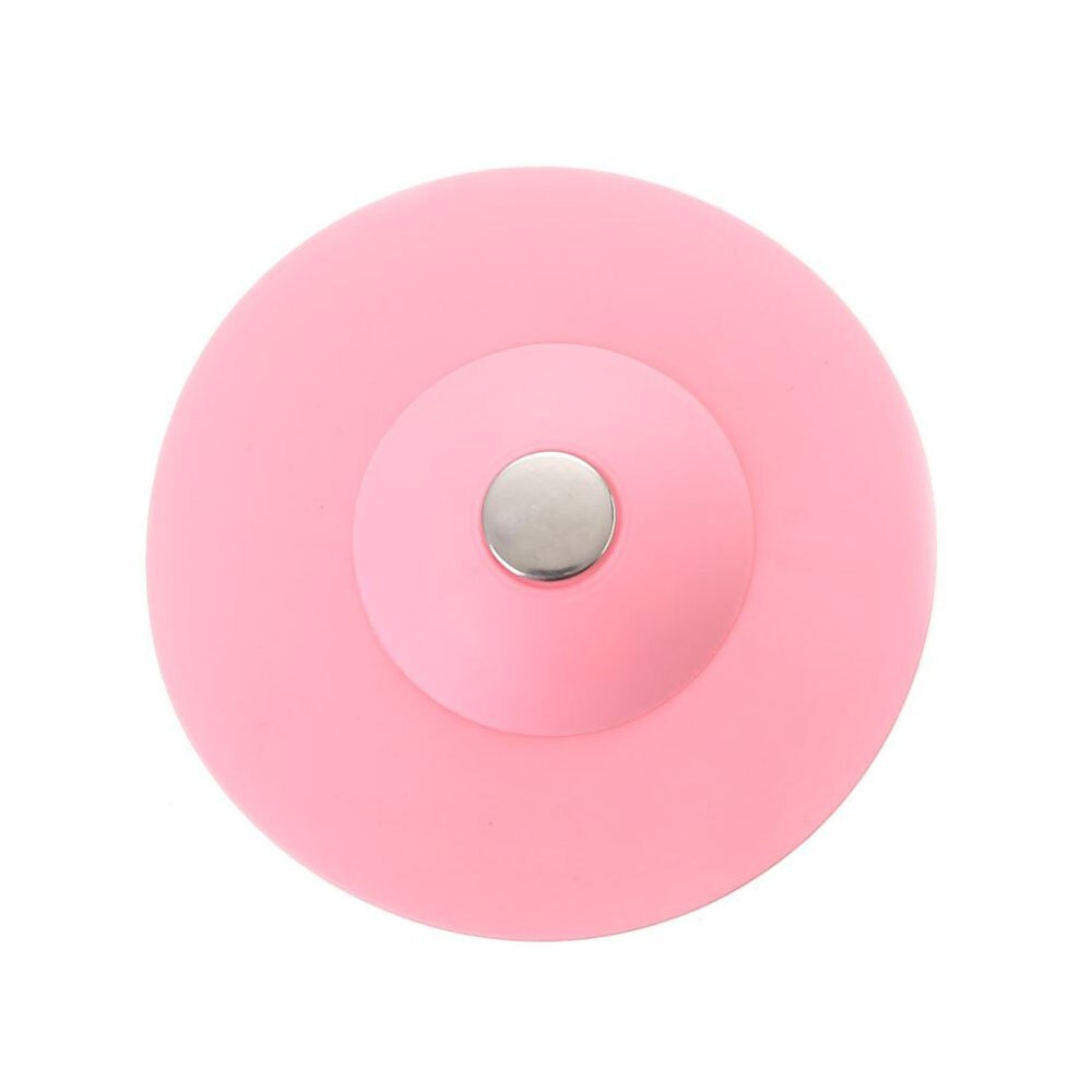 2 Stuks Keuken Rubber Bad Sink Afvoerputje Plug Keuken Wasgoed Water Stopper Tool Wasserij Badkamer Wastafel Bad Accessoires: Pink