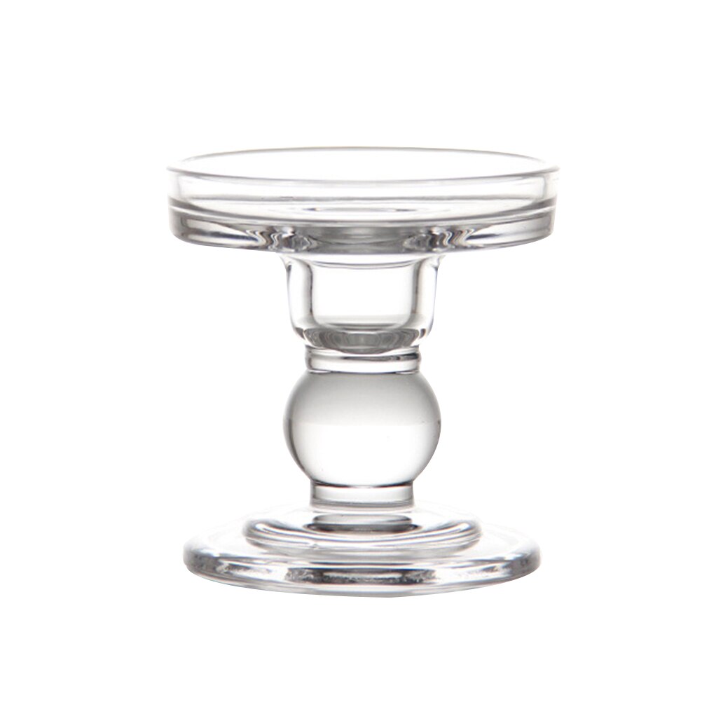 Kelk glazen kaarsenhouder decoratieve kaars vaas hoge kaarsenhouder thuis bar feestdecoratie kandelaar