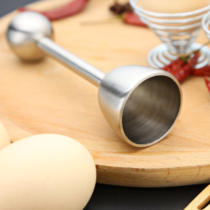 Egg Shell Topper Cutter Remover Stainless Steel Cracker Opener Separator HTQ99