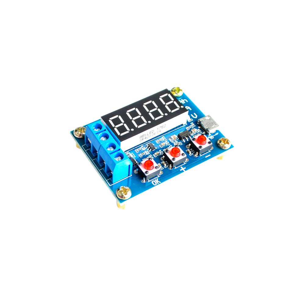 Taidacent-probador de capacidad de batería ZB2L3, 5 piezas, circuito de carga externa, batería de 1,2-12V, capacidad de batería de 18650, contador de descarga
