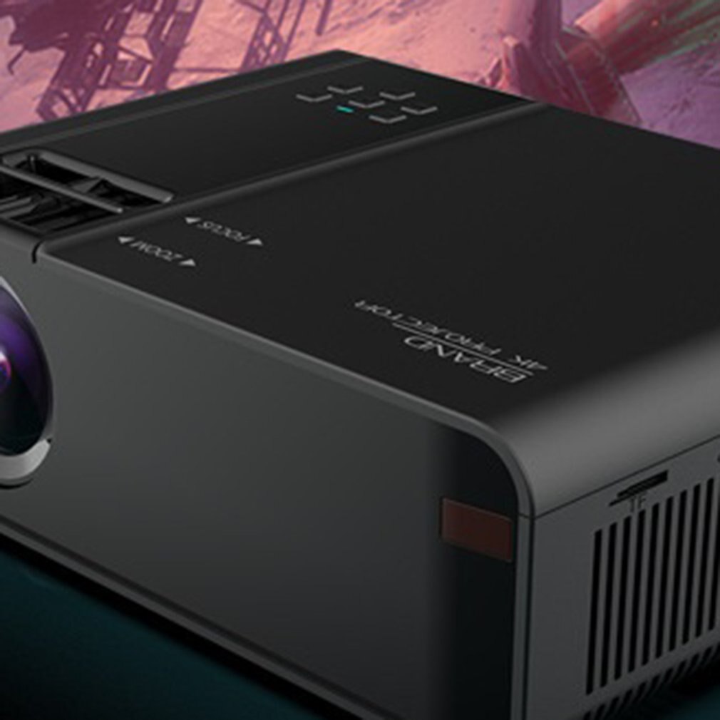 Projector Home Office Hd 1080P Mobiele Telefoon Wifi Draadloze Met Screen Projector Draagbare Projectie Ondersteuning 1980*1080P 50 (V)