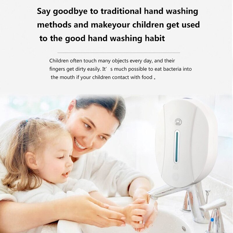 Wall-mounted induction soap dispenser household induction hand sanitizer machine automatic soap dispenser Intelligent induction