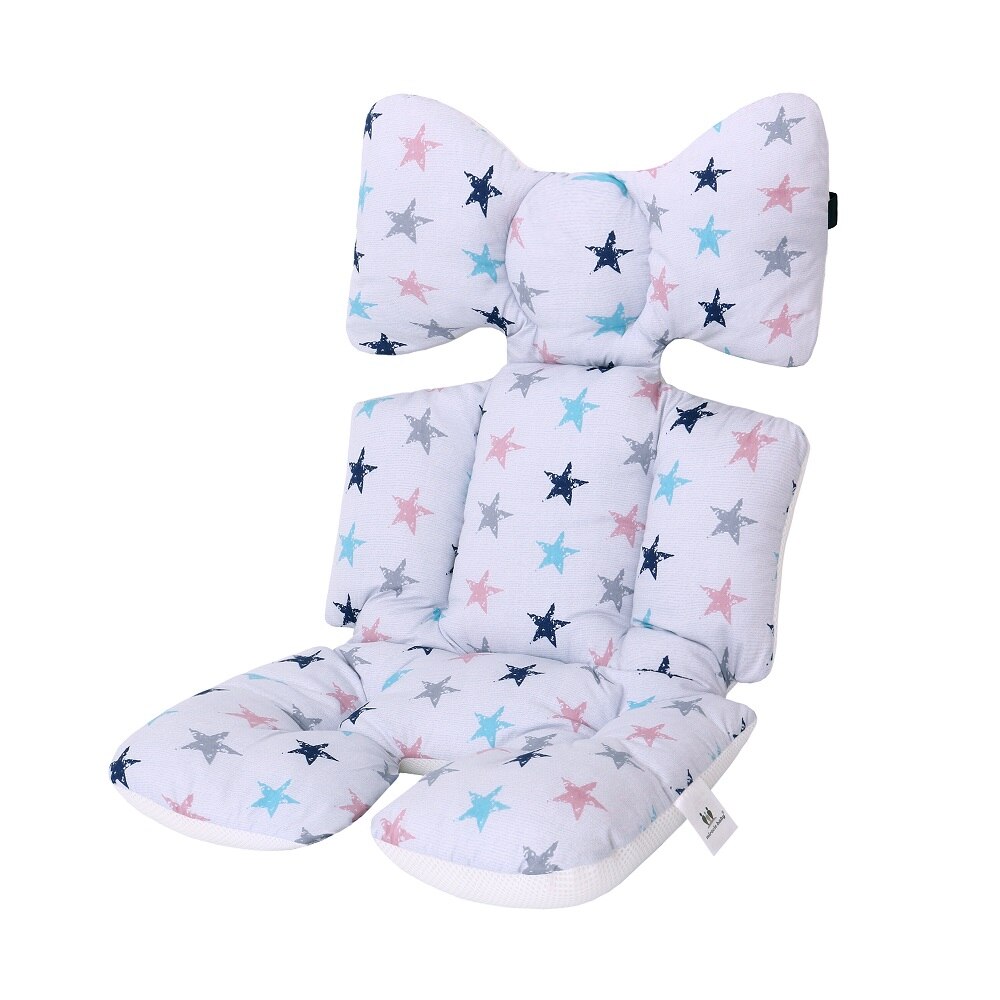 Miracle bébé Orginal tapis pour poussette | Doublure enfants chariot coussin de chaise, couche-culotte tapis de coton pour bébé fille et garçon: Star