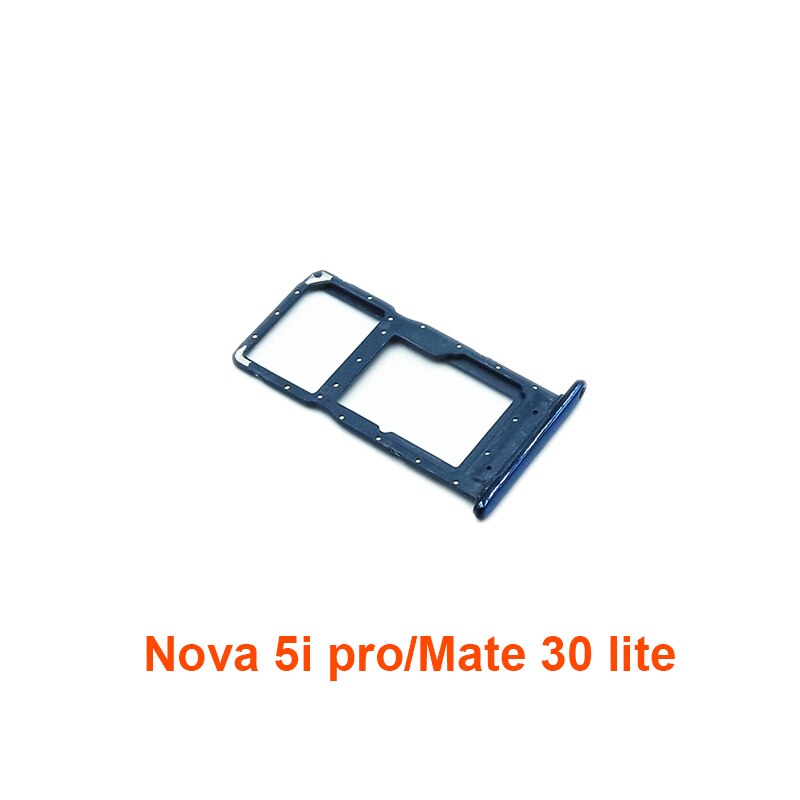 AAA SD karta pamięci uchwyt MicroSD Nano gniazdo karty Sim taca adapter dla HUAWEI Nova plus kumpel 10 lite kumpel 20 30 lite Nova 5i zawodowiec