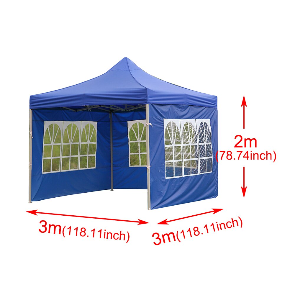 Portable Outdoor Tent Surface Replacement Rainproof Canopy Party Waterproof Gazebo Canopy Top Cover Garden Shade Shelter Windbar