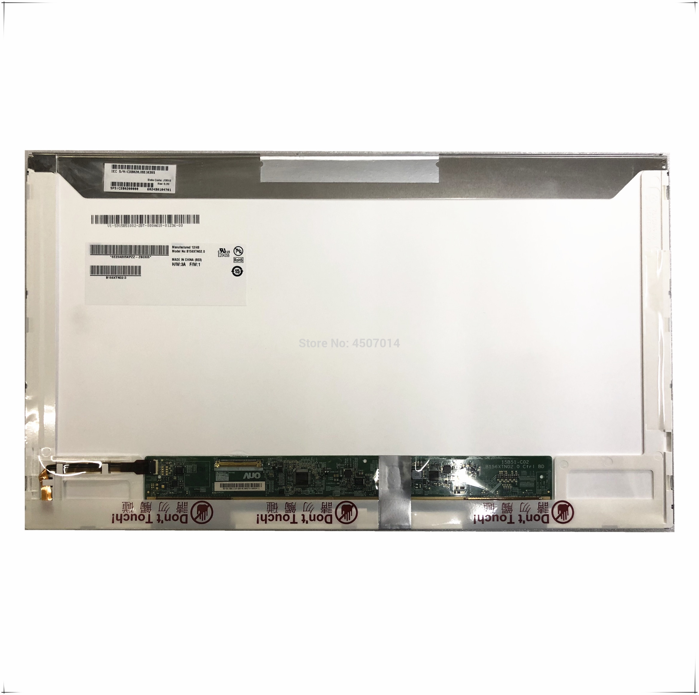 B156XTN02.0 B156XTN02.1 B156XTN02.2 B156XTN02.3 B156XTN02.4 B156XW02 LP156WH4-TLN1 1366*768 40 pines