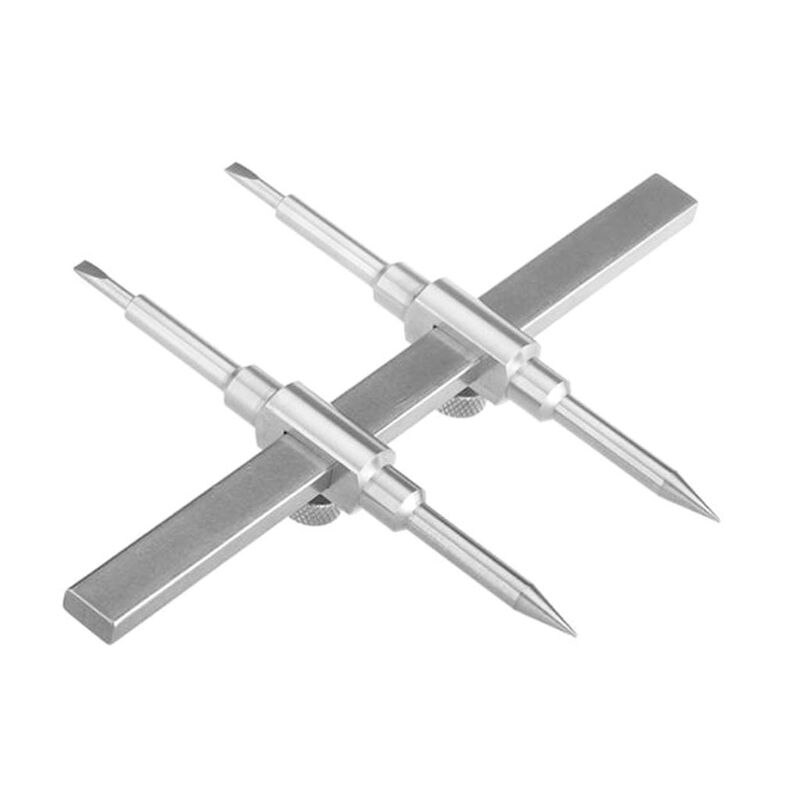 1 Set Dual Tip Stainless Steel Lens Spanner Wrench Opening Tool for