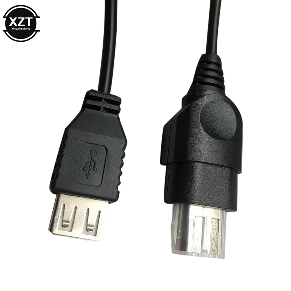 For XBOX USB CABLE - Female USB To Original Adapter Cable Convertion Cable Generation AV Audio Video Composite Wire RCA Cable