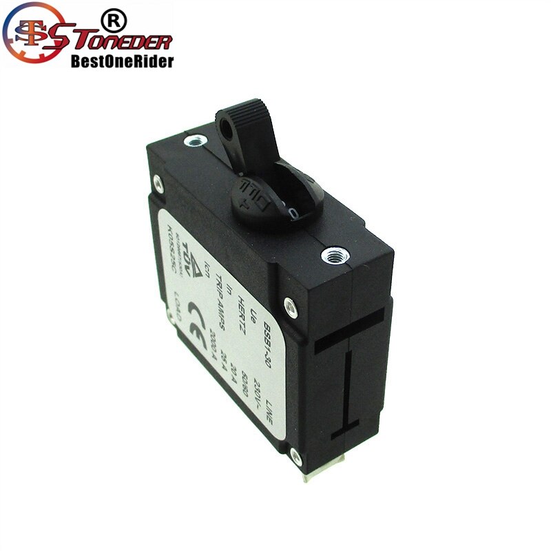 STONEDER 230V 20A Chinesische Generator Circuit Breaker Für 25A Reise Amps 2000A BSB1-30 Hertz 50 60