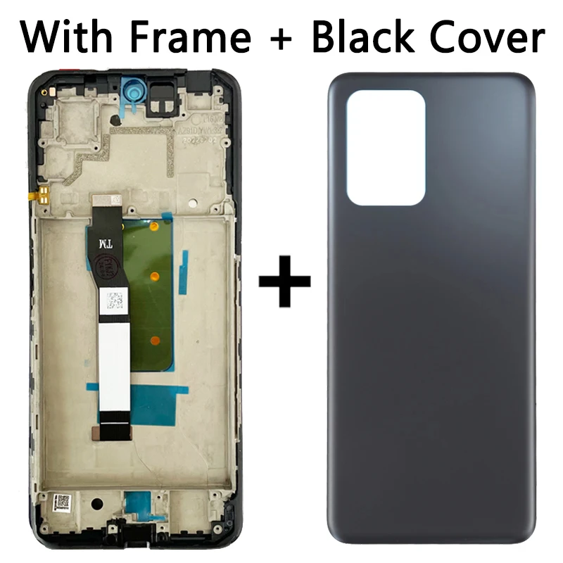 6.6 For Xiaomi POCO X4 GT 22041216G LCD Display Touch Screen Digitizer For Poco X4GT LCD With Frame: NAVY